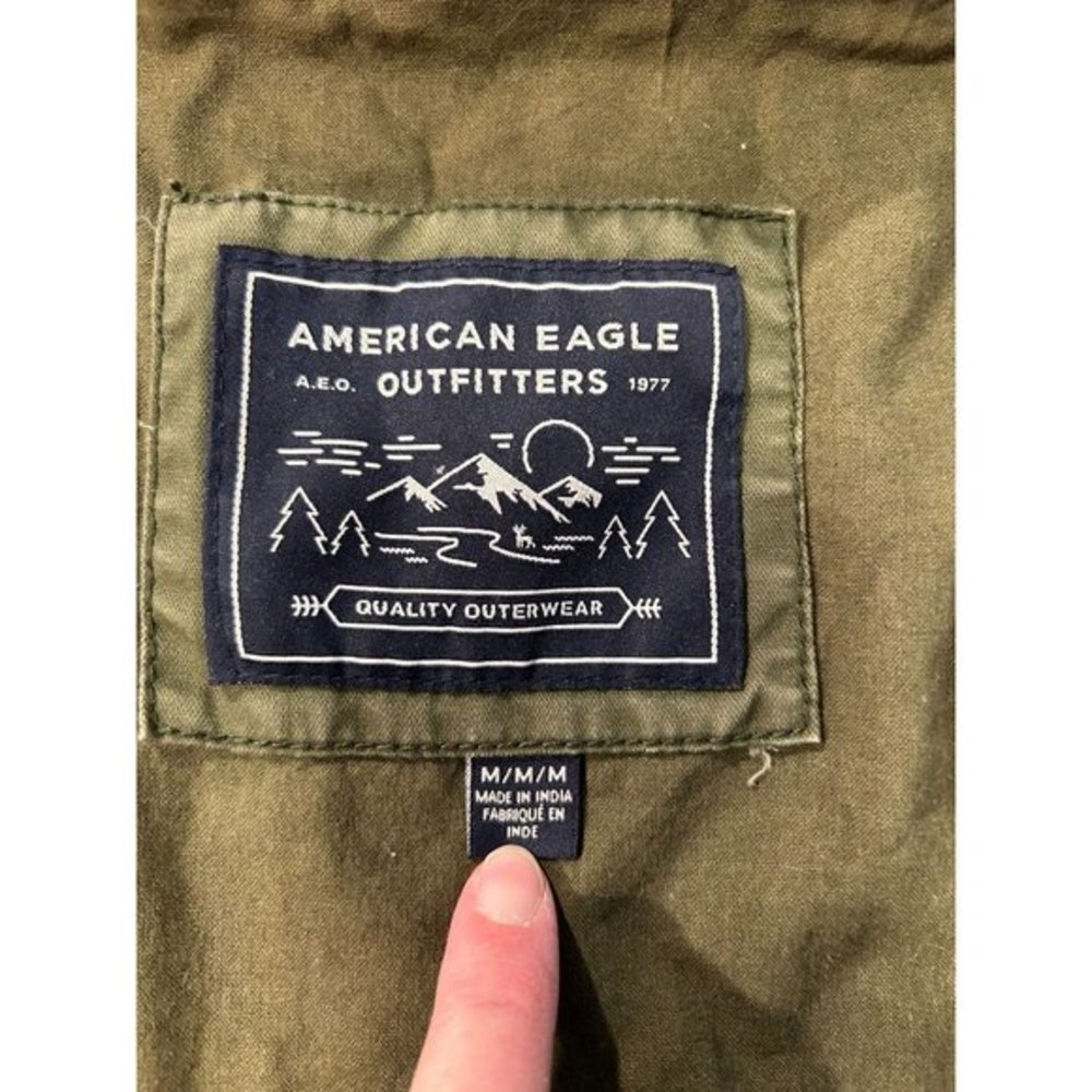 American Eagle Outiftters Utility Jacket size M with collard neck - Picture 5 of 9